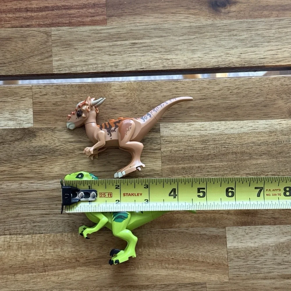 LEGO Jurassic World Stygimoloch Breakout -Dinosaur Escape Raptor FIGURES ONLY
